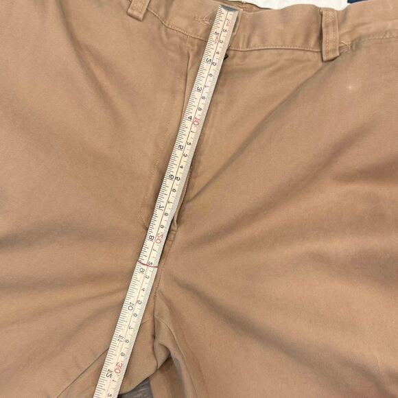 Polo Ralph Lauren Preston Pants Mens 34x30 Khaki Cotton Chino Straight Preppy - Picture 14 of 16